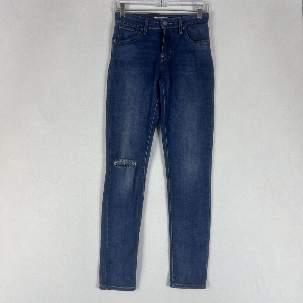 Levi’s 721 High Rise Skinny Jeans Womens 26 Blue Medium Denim Casual W26 L32